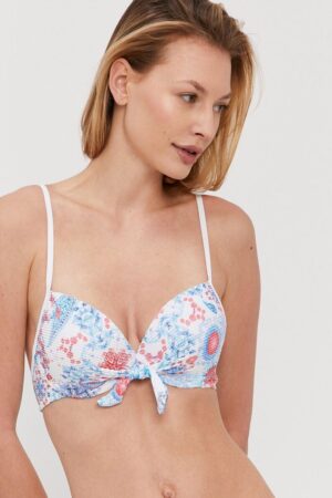 Desigual Sutien de baie culoarea alb