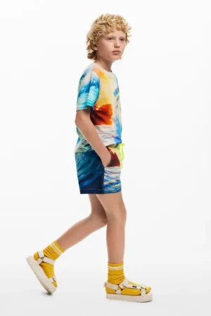 Desigual pantaloni scurti de baie copii 25SBMW02