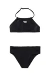 Diesel costum de baie pentru copii din două piese MLEAX SWIMSUIT culoarea negru