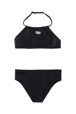 Diesel costum de baie pentru copii din două piese MLEAX SWIMSUIT culoarea negru