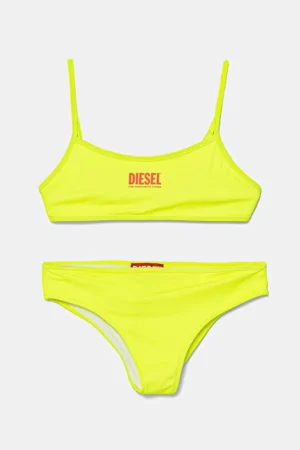 Diesel costum de baie pentru copii din două piese MNALAX SWIMSUIT culoarea galben