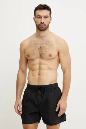 Diesel pantaloni scurti de baie JIMMIE-38-D-POP BOXER-SHORTS culoarea negru