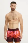 Diesel pantaloni scurti de baie KEN-37-D-POP BOXER-SHORTS culoarea rosu