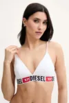 Diesel sutien de baie BFB-BRA-EL culoarea alb