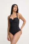Dkny costum de baie dintr-o bucată culoarea negru