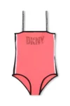 Dkny costum de baie dintr-o bucată pentru copii culoarea rosu