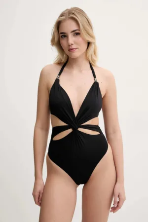 Elisabetta Franchi costum de baie dintr-o bucată culoarea negru