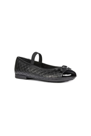 Espadrile baieti - Jr Plie' - Piele naturala - Negru
