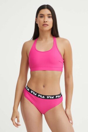 Fila costum de baie din două piese Sorano culoarea roz