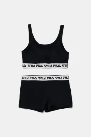 Fila costum de baie pentru copii din două piese STETTFELD culoarea negru
