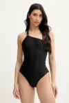 Filippa K costum de baie dintr-o bucată culoarea negru