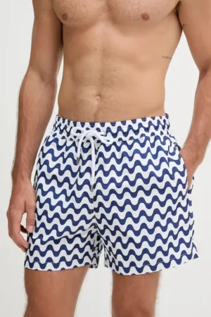 Frescobol Carioca pantaloni scurți de baie culoarea bleumarin