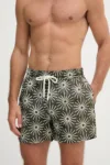 Frescobol Carioca pantaloni scurți de baie culoarea verde