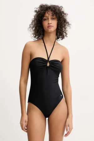Gant costum de baie dintr-o bucată culoarea negru