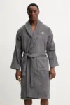 Gant halat de baie din bumbac culoarea gri