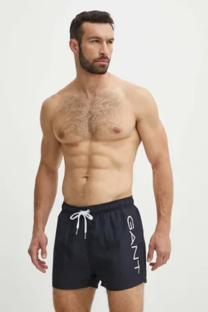 Gant pantaloni scurti de baie culoarea negru
