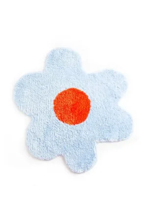 Helio Ferretti covor de baie Blue Flower