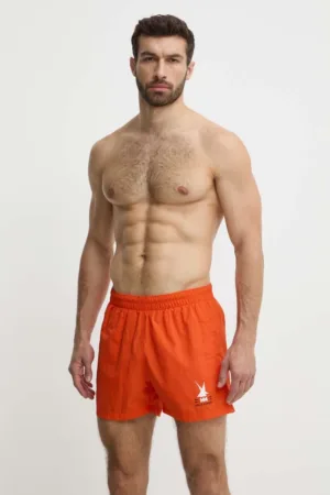 Helly Hansen pantaloni scurți de baie Cascais culoarea portocaliu