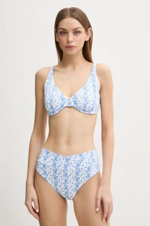 Hollister Co. chiloti de baie culoarea alb