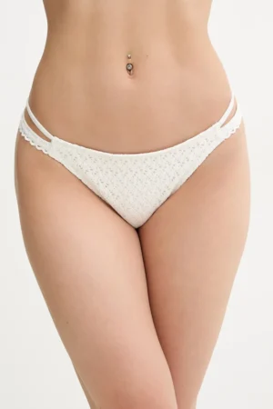 Hollister Co. chiloti de baie culoarea bej