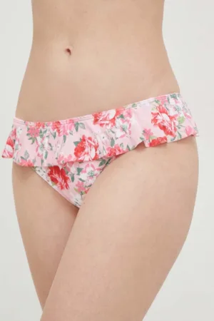 Hollister Co. chiloti de baie culoarea roz