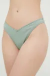 Hollister Co. chiloti de baie culoarea verde