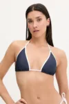 Hollister Co. sutien de baie culoarea bleumarin