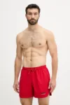Hummel pantaloni scurți de baie hmlNED SWIM SHORTS culoarea rosu