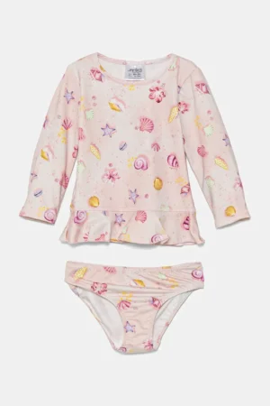 Jamiks costum de baie copii NELLI I culoarea bej