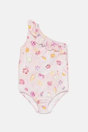 Jamiks costum de baie dintr-o bucată pentru copii AYTONA culoarea bej