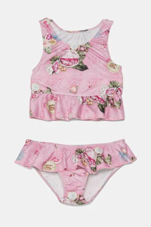 Jamiks costum de baie pentru bebeluși BLAMY culoarea roz