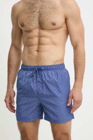 Joop! pantaloni scurti de baie Mykonos culoarea albastru marin