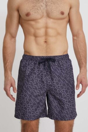Joop! pantaloni scurti de baie Myrthos Beach culoarea gri