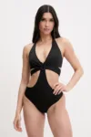 Just Cavalli costum de baie culoarea negru