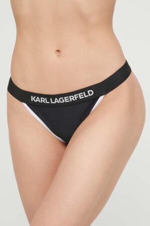 Karl Lagerfeld chiloti de baie culoarea negru