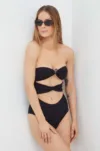 Karl Lagerfeld costum de baie dintr-o bucată culoarea negru