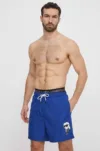 Karl Lagerfeld pantaloni scurti de baie culoarea albastru marin