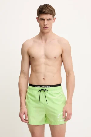 Karl Lagerfeld pantaloni scurți de baie culoarea negru