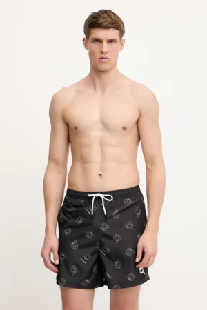 Karl Lagerfeld pantaloni scurți de baie culoarea negru