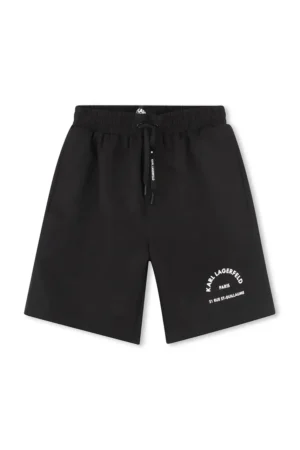 Karl Lagerfeld pantaloni scurti de baie culoarea negru