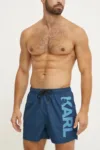 Karl Lagerfeld pantaloni scurți de baie culoarea turcoaz