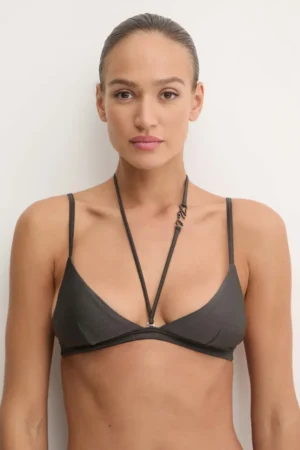 Karl Lagerfeld sutien de baie culoarea gri