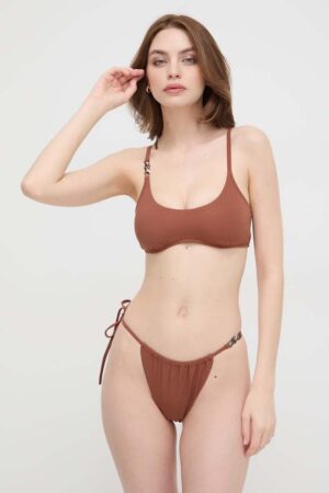 Karl Lagerfeld sutien de baie culoarea maro