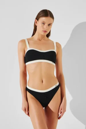 Karl Lagerfeld sutien de baie culoarea negru