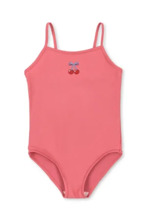 Konges Sløjd costum de baie dintr-o bucată pentru copii MANON SWIMSUIT GRS culoarea roz