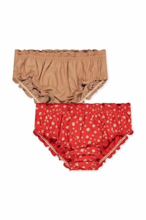 Konges Sløjd slip de baie copii 2-pack culoarea rosu
