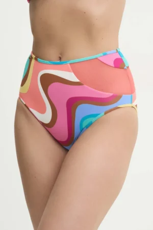 Kurt Geiger London chiloti de baie KENSINGTON culoarea roz