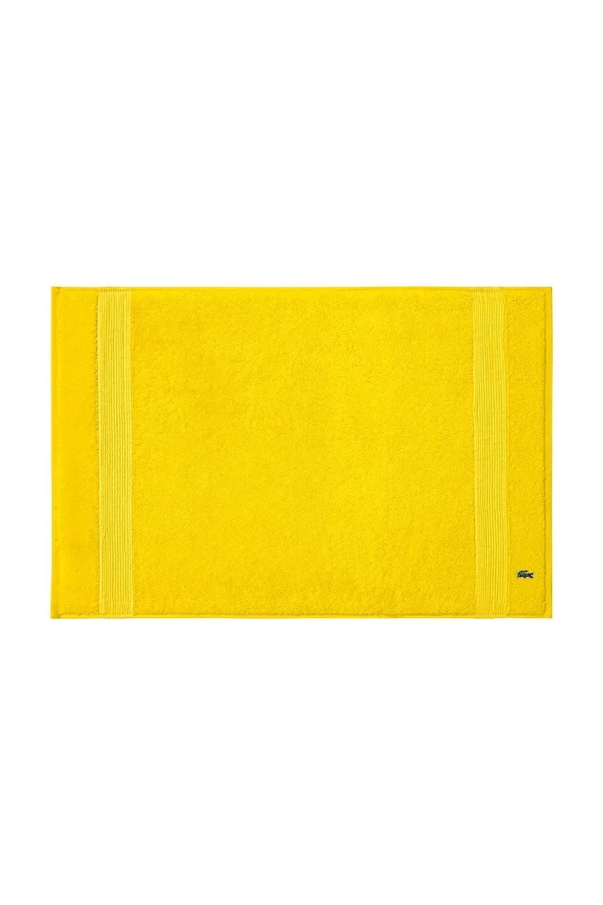 Lacoste covor de baie L LECROCO Jaune 50 x 70 cm culoarea galben