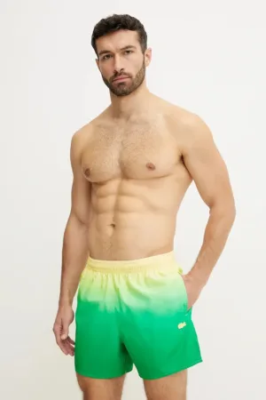 Lacoste pantaloni scurți de baie culoarea galben