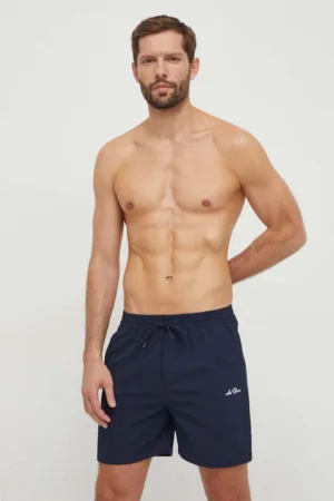 Les Deux pantaloni scurti de baie culoarea albastru marin